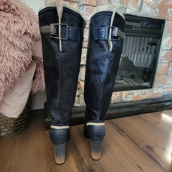 RARE Sorel Medina IV premium High Heel Tall Boot - Picture 6 of 16